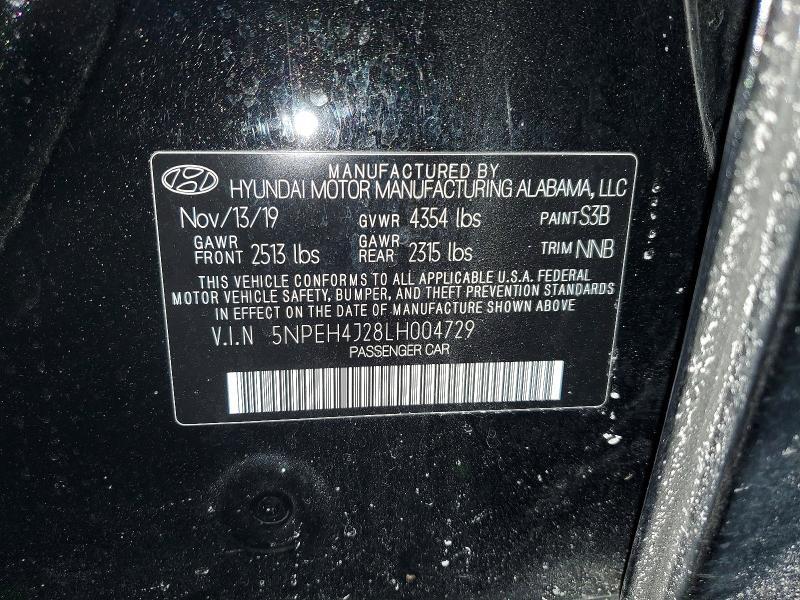 2020 Hyundai Sonata Limited