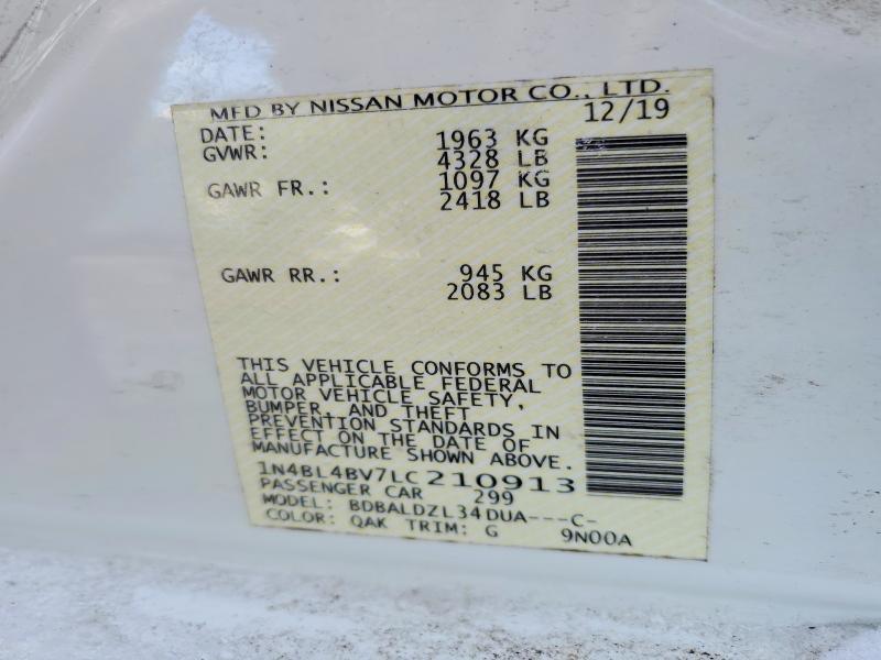 2020 Nissan Altima s