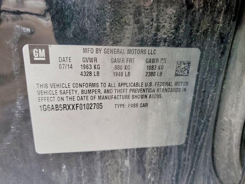 2015 Cadillac Ats Luxury