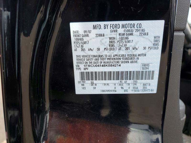 2008 Ford Escape Limited
