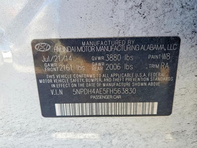 2015 Hyundai Elantra se