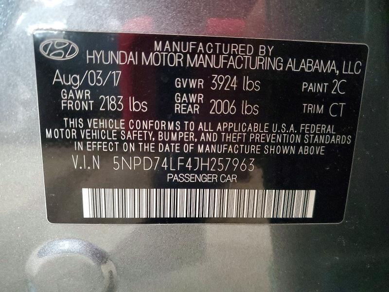 2018 Hyundai Elantra se