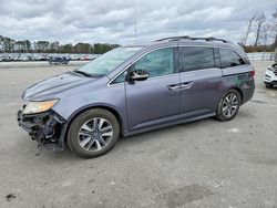 Honda Odyssey Vehiculos salvage en venta: 2015 Honda Odyssey Touring