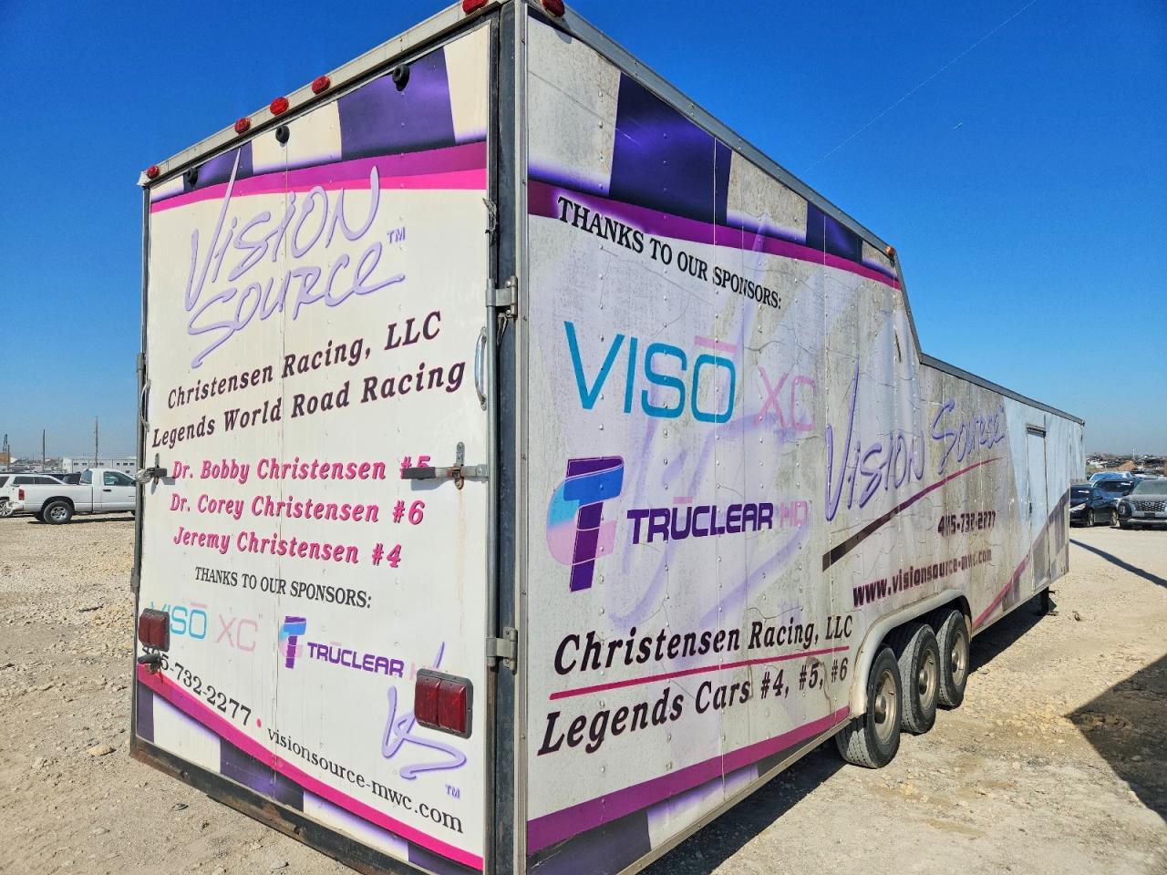 2002 Vintage 34' 2002 Vintage Enclosed Cargo Trailer
