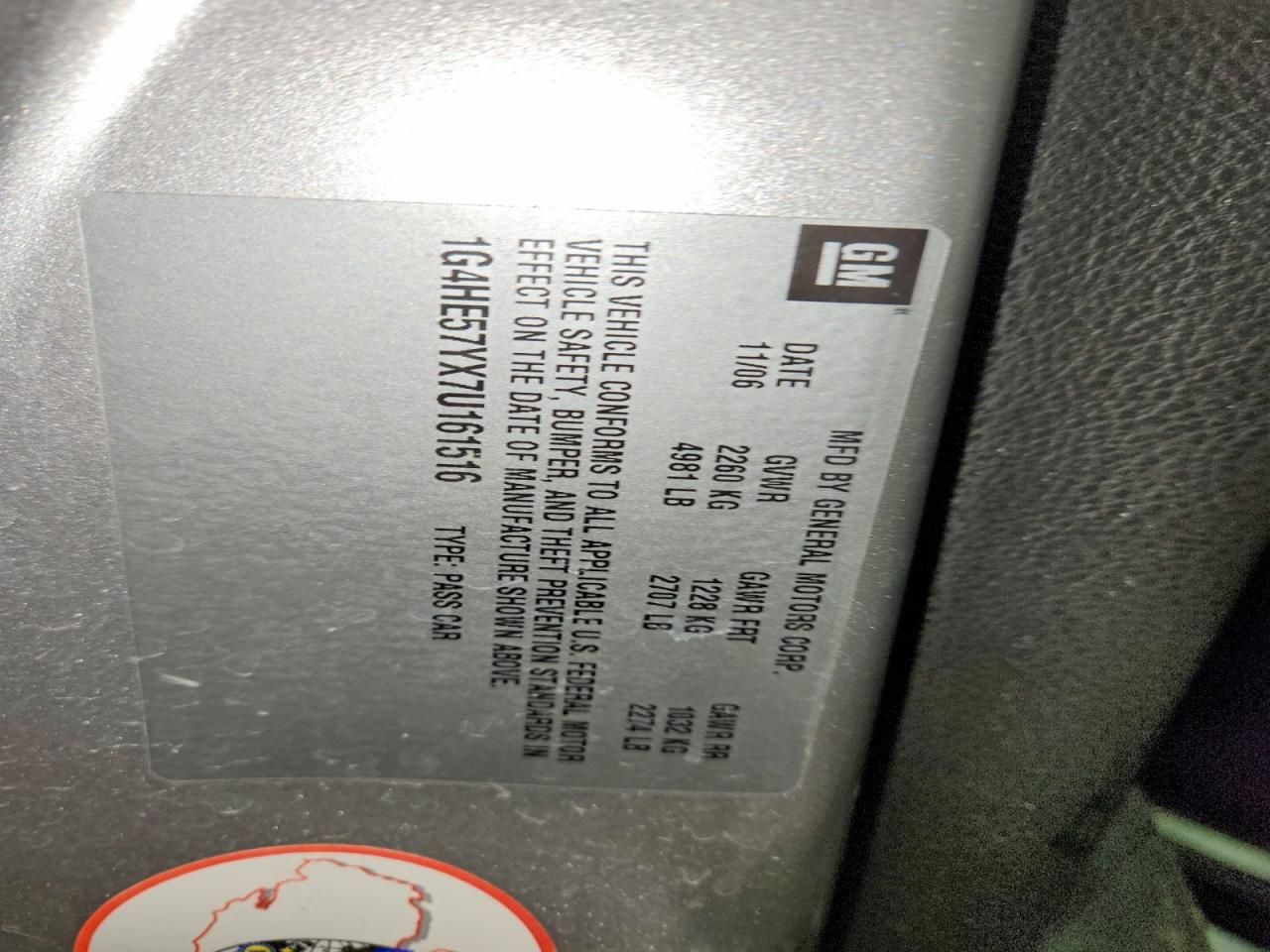 2007 Buick Lucerne cxs