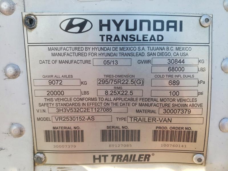 2014 Hyundai Trailer