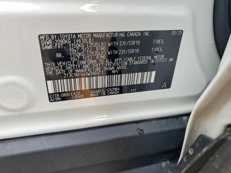 2025 Toyota Rav4 xle Premium