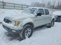 Salvage cars for sale from Copart Davison, MI: 2002 Toyota Tacoma Double Cab