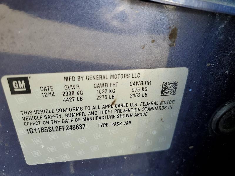 2015 Chevrolet Malibu ls