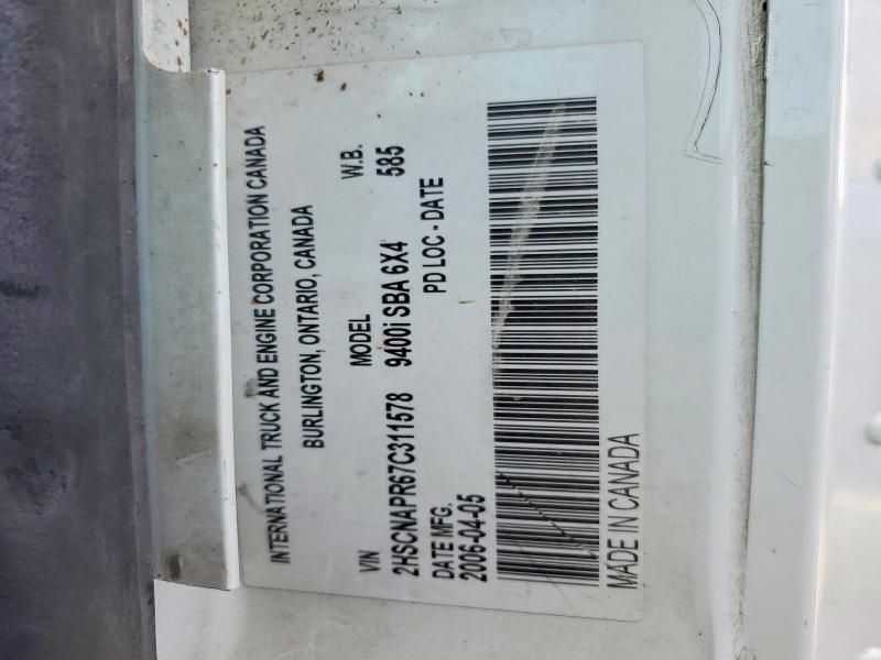 2007 International 9400I Semi Truck