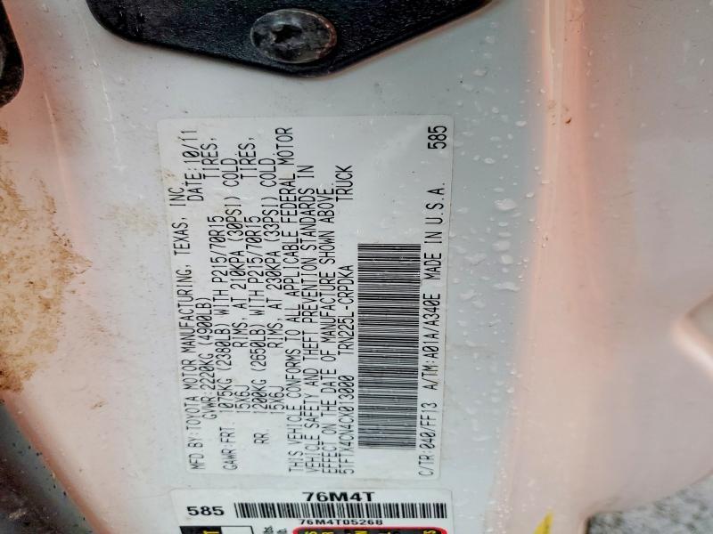 2012 Toyota Tacoma Base