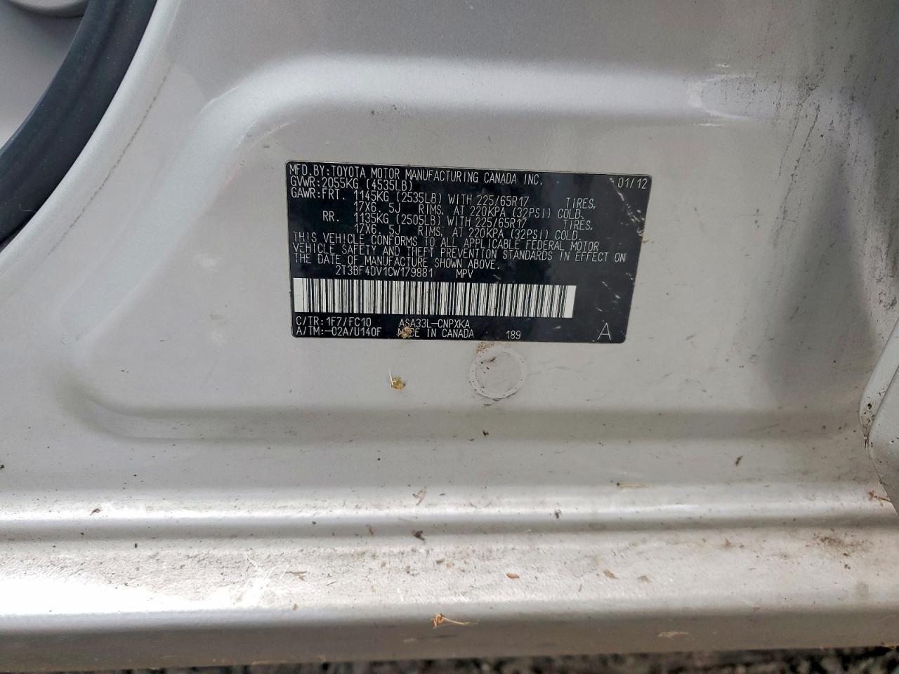 2012 Toyota Rav4