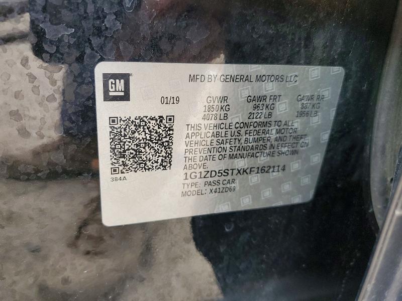 2019 Chevrolet Malibu lt