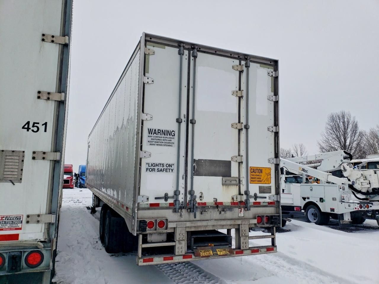 2015 Great Dane Refrigerated Van Trailer