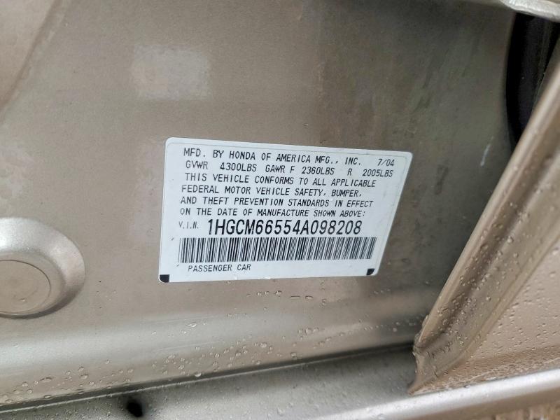 2004 Honda Accord ex