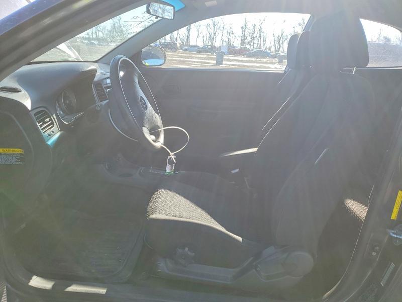 2010 Hyundai Accent Blue