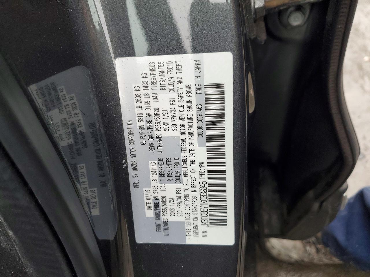 2019 Mazda Cx-9 Signature