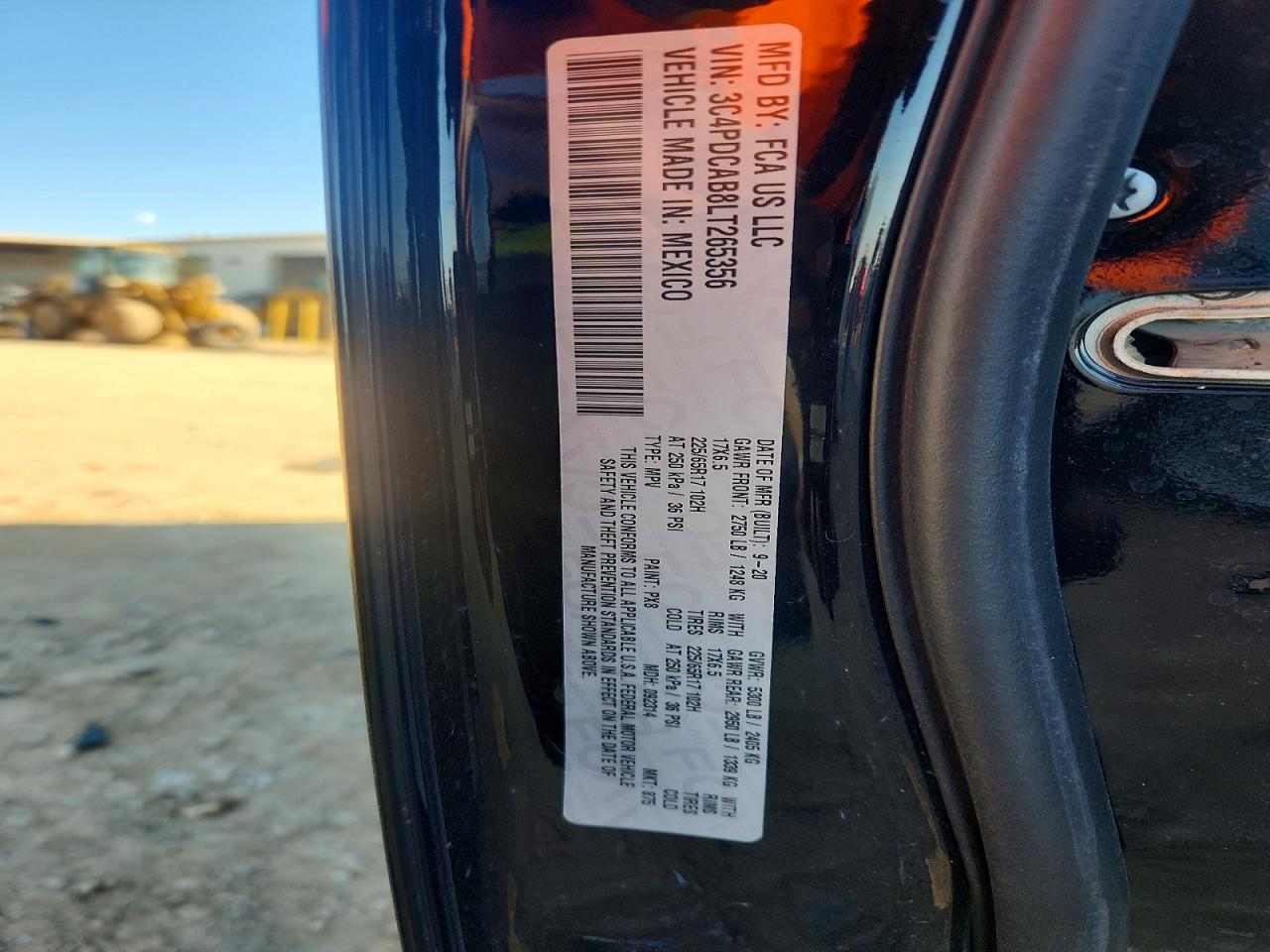 2020 Dodge Journey se
