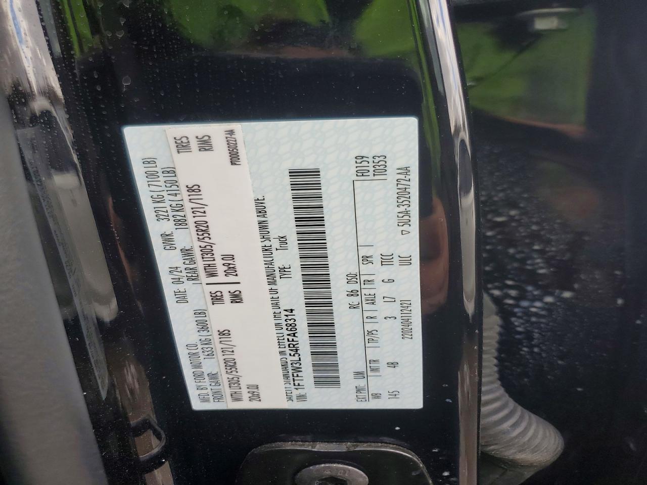 2024 Ford F150 XLT W/ROUSH PKG