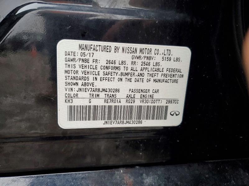 2018 Infinity Q50 3.0t Luxe