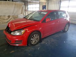 Volkswagen Vehiculos salvage en venta: 2016 Volkswagen Golf s