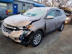2018 Chevrolet Equinox lt en venta en Wichita, KS