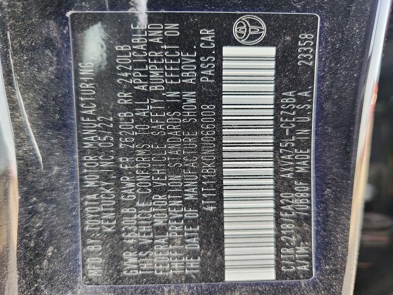 2022 Toyota Camry se