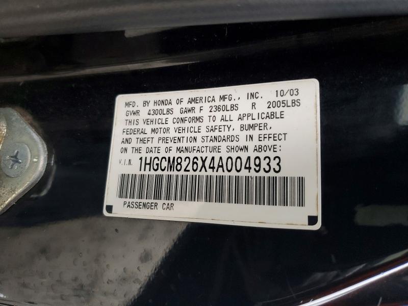 2004 Honda Accord ex