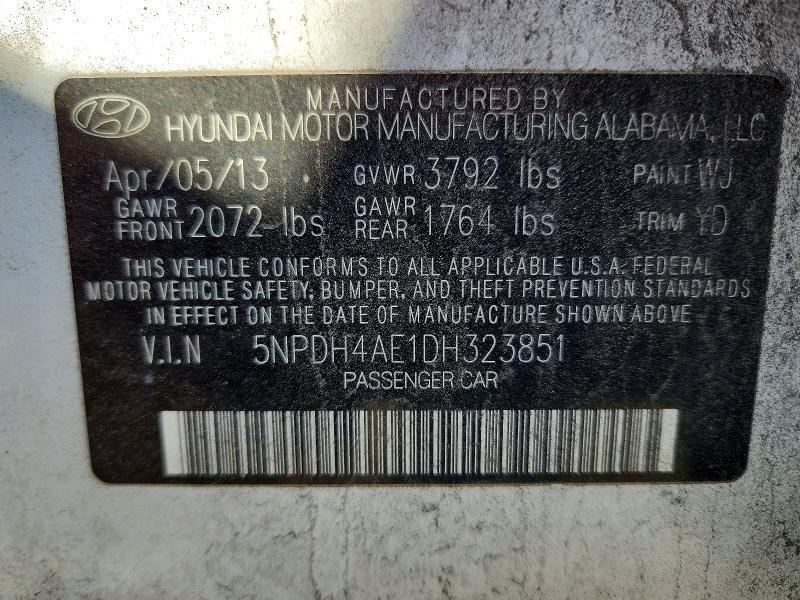 2013 Hyundai Elantra gls