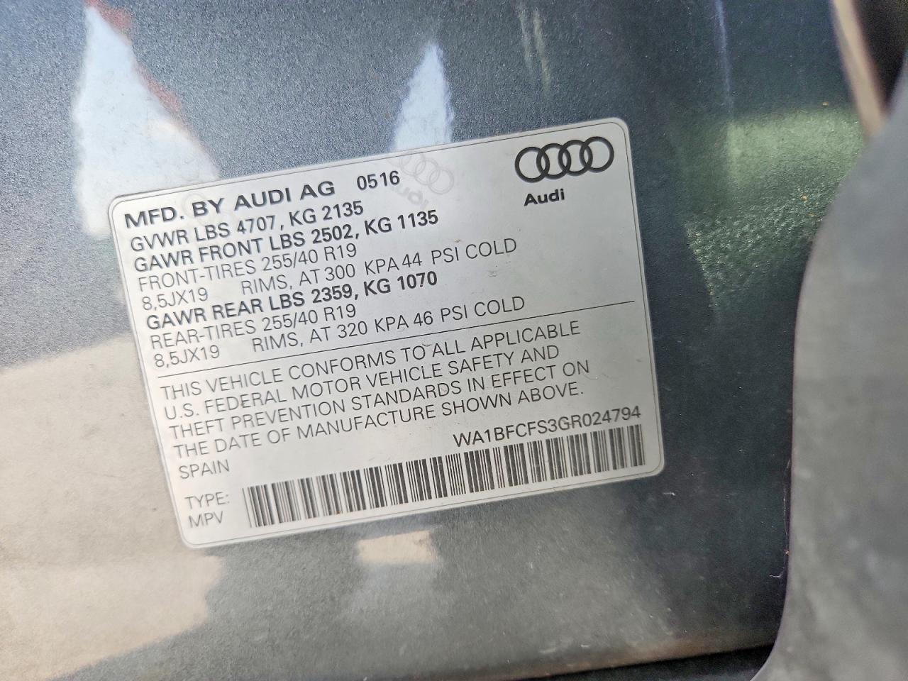 2016 Audi Q3 Premium Plus