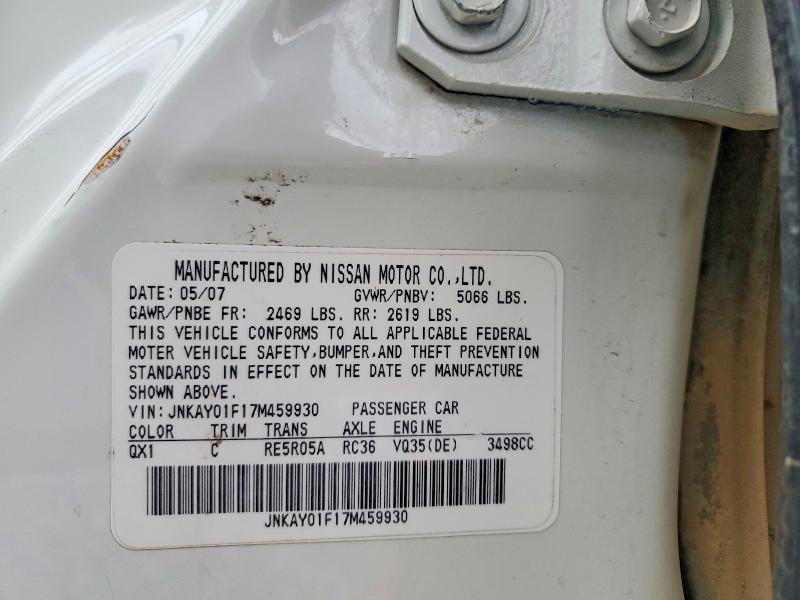 2007 Infiniti M35 x
