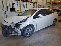 Toyota Prius salvage cars for sale: 2017 Toyota Prius Prime