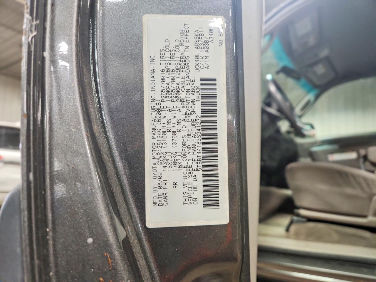 2003 Toyota Tundra Access cab SR5