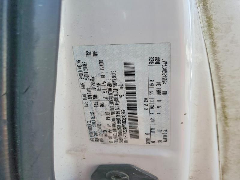 2008 Ford E250 Utility / Service van