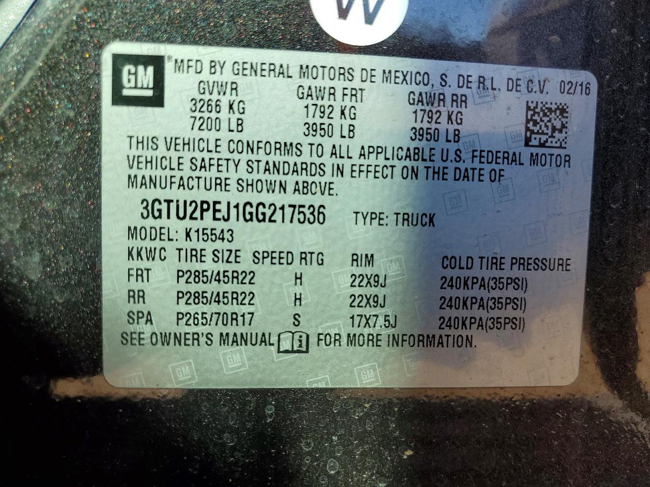 2016 GMC Sierra K1500 Denali