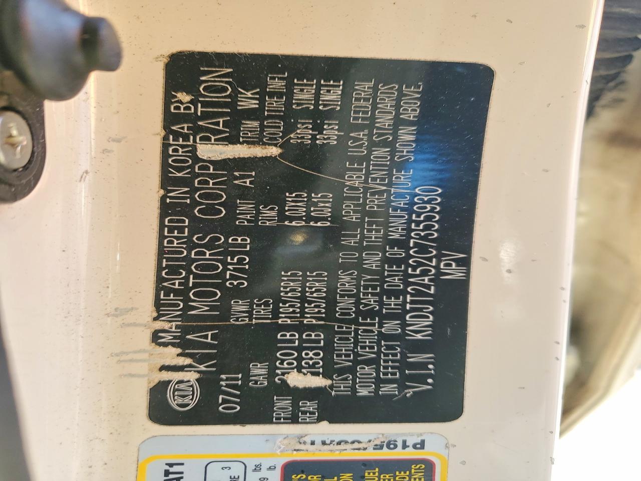 2012 KIA Soul Base