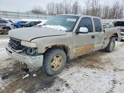 Vehiculos salvage en venta de Copart Davison, MI: 2002 Chevrolet Silverado K1500