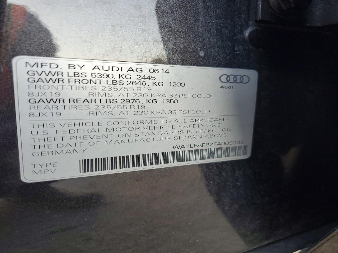 2015 Audi Q5 Premium Plus