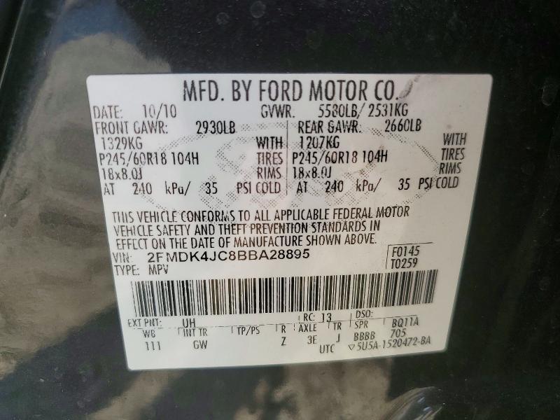 2011 Ford Edge sel