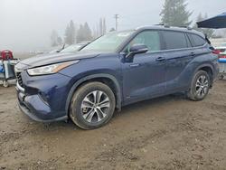 Toyota salvage cars for sale: 2020 Toyota Highlander Hybrid xle