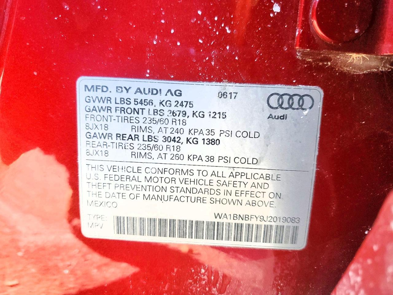 2018 Audi Q5 Premium Plus