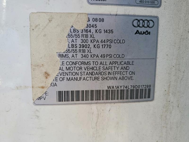 2009 Audi Q7 3.6 Quattro