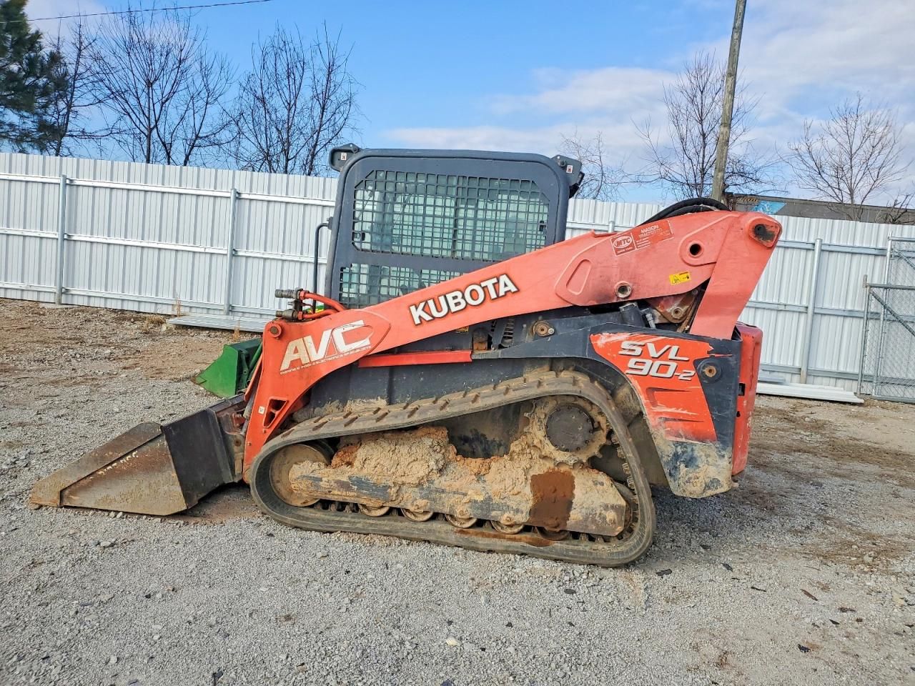 2014 Kubota SVL90-2 Tracked Skid Steer Loader