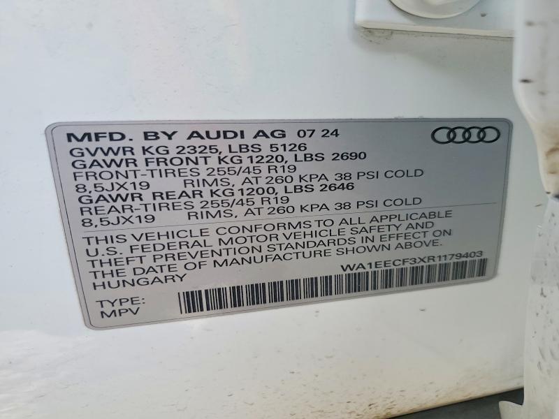 2024 Audi Q3 Premium Plus s Line 45