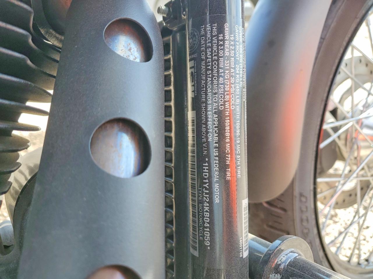2019 Harley-Davidson Fxbb