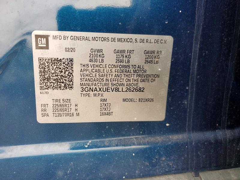 2020 Chevrolet Equinox lt