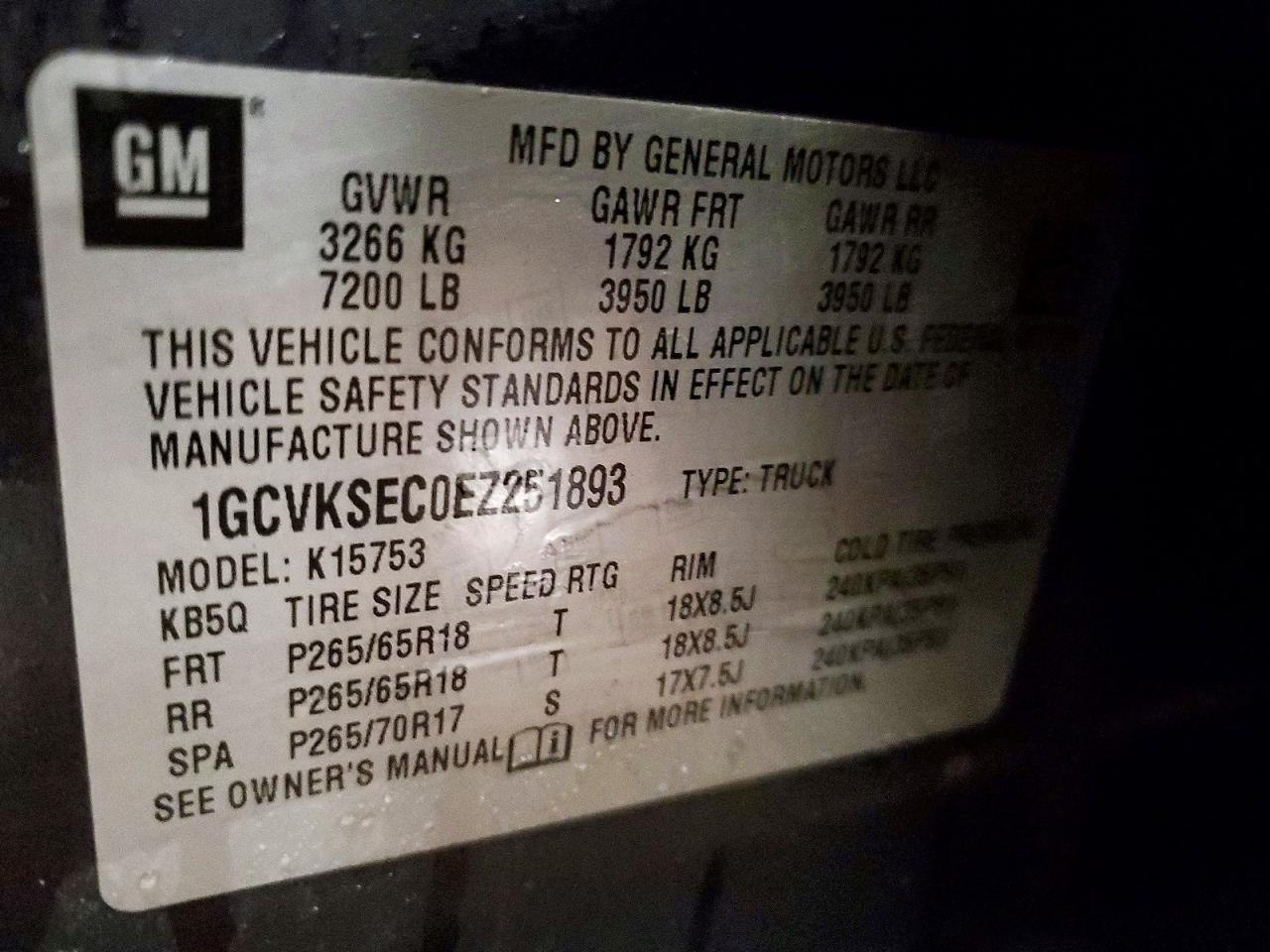 2014 Chevrolet Silverado K1500 ltz