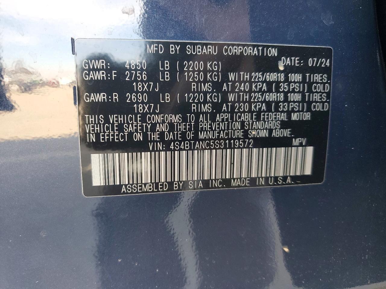 2025 Subaru Outback Limited
