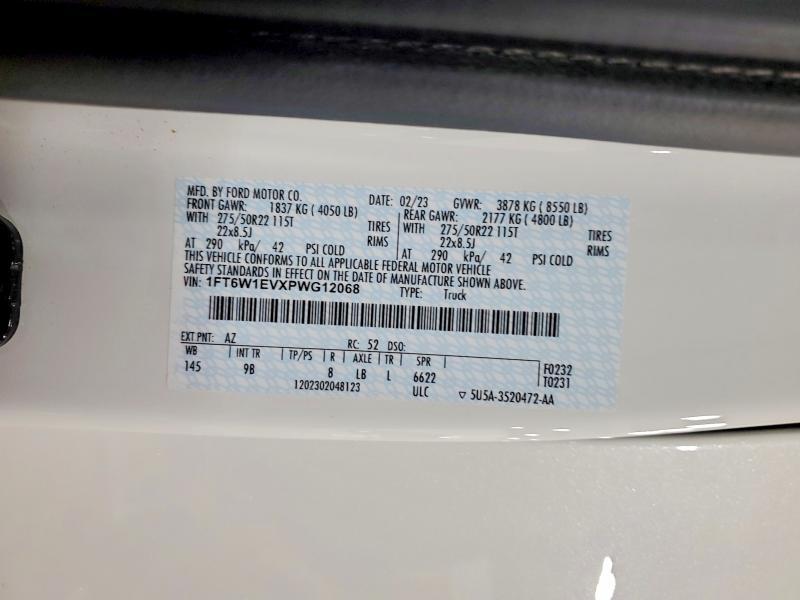 2023 Ford F150 Lightning pro