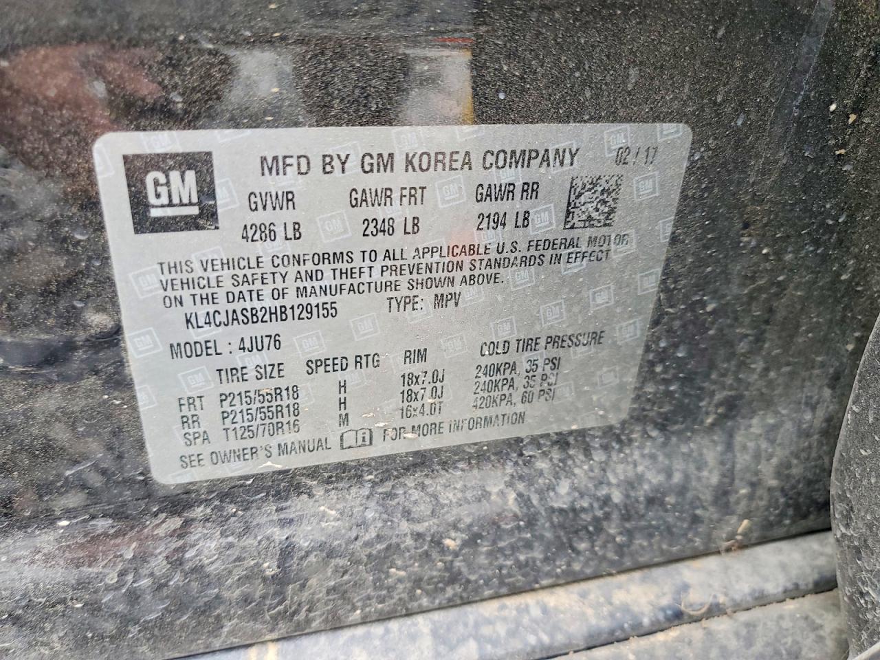 2017 Buick Encore Preferred